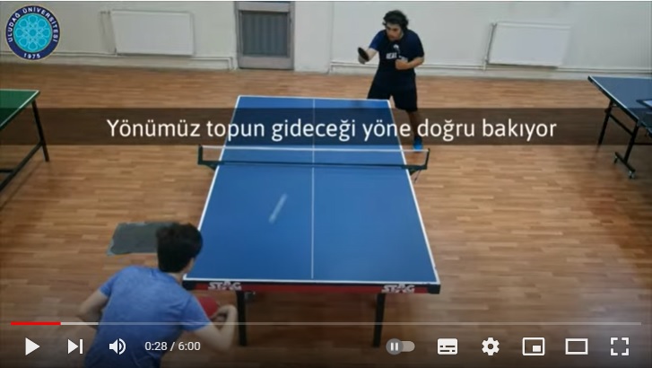 Masa Tenisi Teknikleri